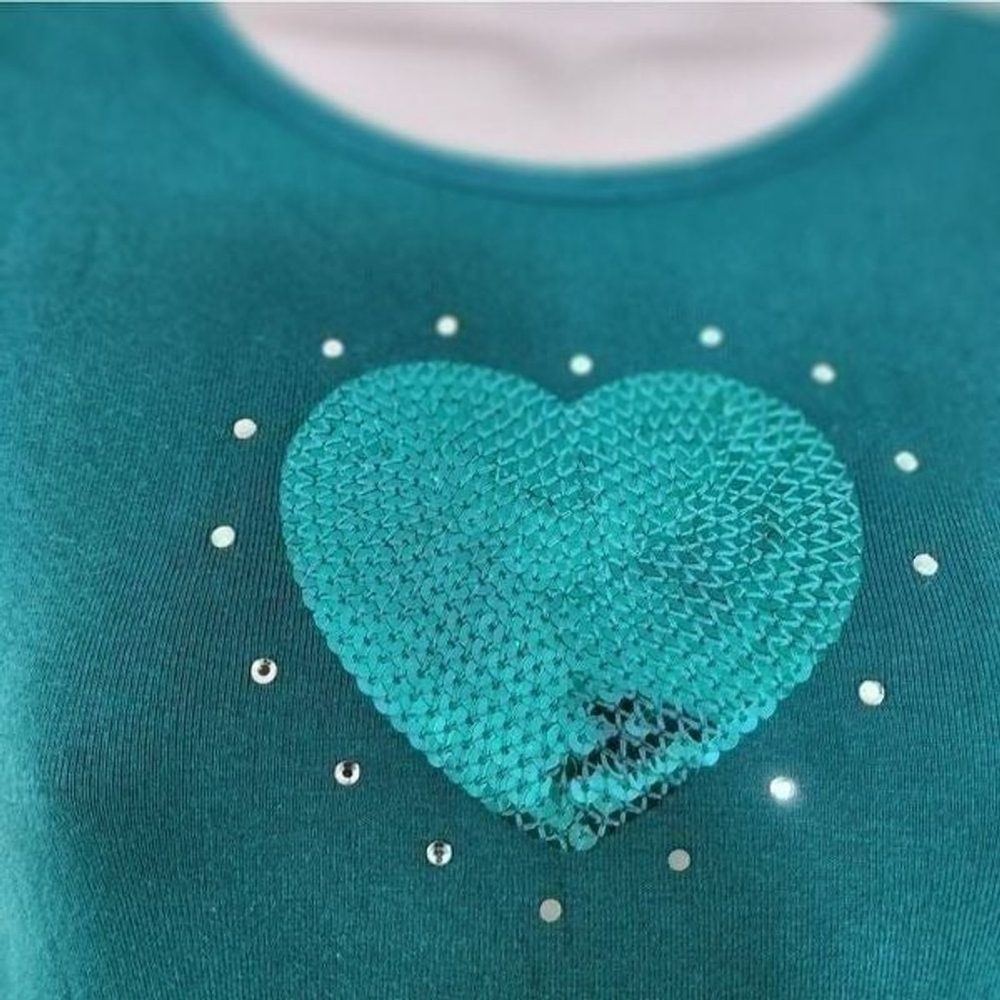 Teal dress - Picture 2 of 3